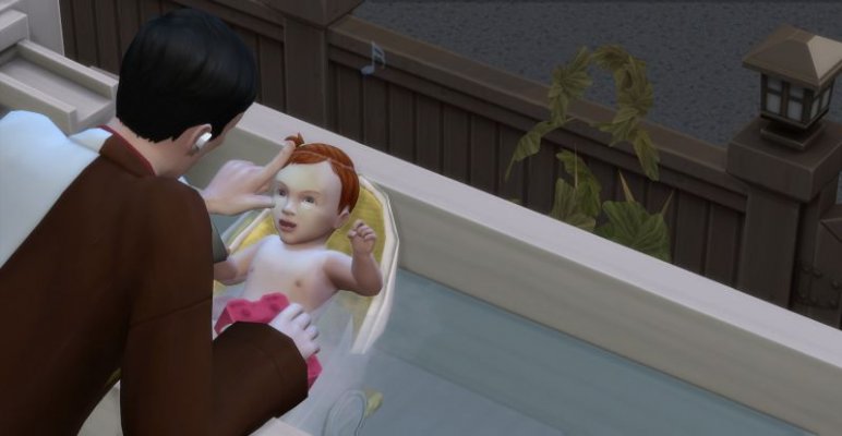 Säugling Mila wird gebadet 2.jpg