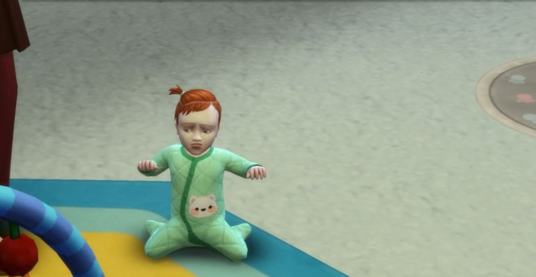 Säugling Mila Rutschen zum Puppenhaus 1.jpg