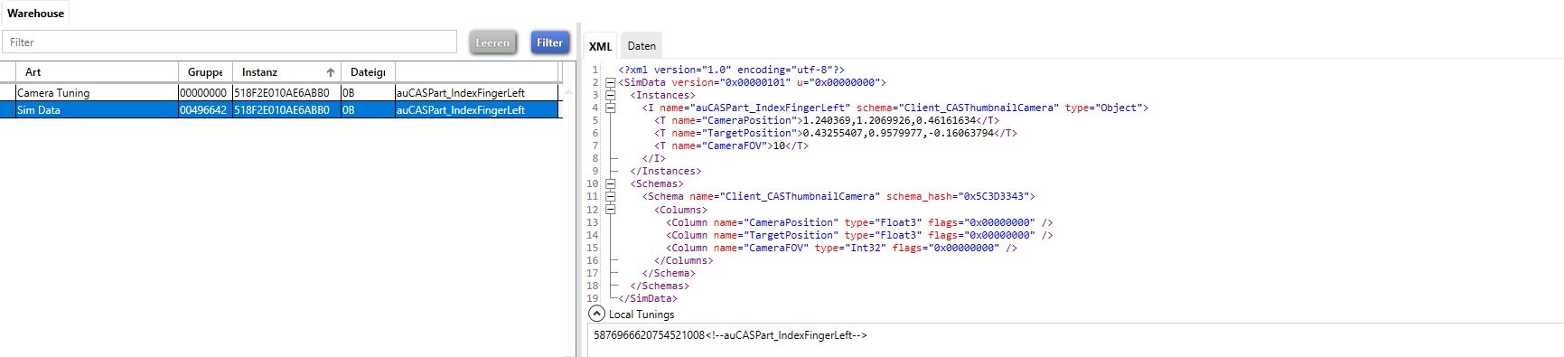 Zeigefinger Sim Data XML.jpg