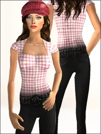 PlaidpinkshirtwTrousersbelted.webp