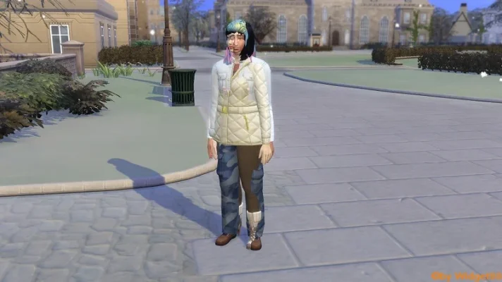 Punktlandung von 3 Sims.webp